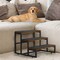 3-Step Dog Stairs for Small Dogs & Cats – Non-Slip Pet Steps for Couches, High Beds, Cars, Supports Up to 100lbs